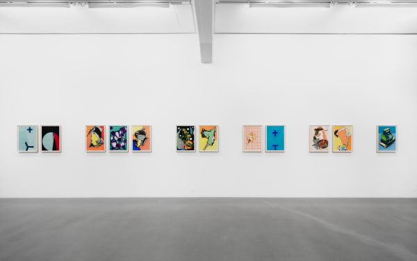Installation view, Carl Boutard, Degrowth, 2025, Cecilia Hillström Gallery. Photo: Jean-Baptiste Béranger.