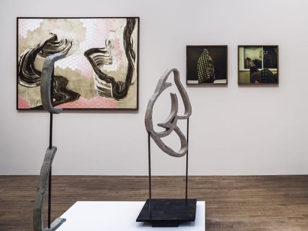 Installation view, Market Art Fair, 2025, Cecilia Hillström Gallery. Photo: Jean-Baptiste Béranger.