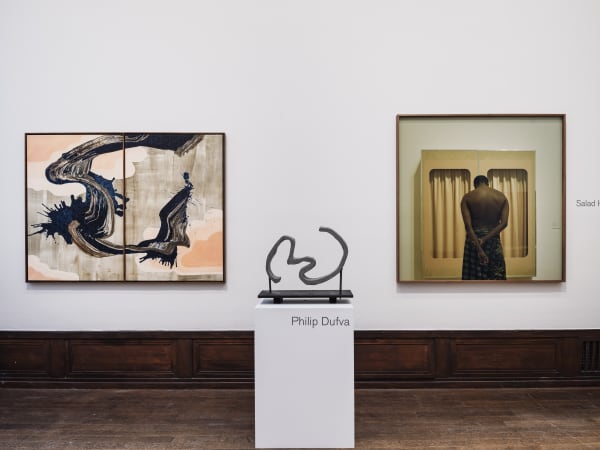 Installation view, Market Art Fair, 2025, Cecilia Hillström Gallery. Photo: Jean-Baptiste Béranger.