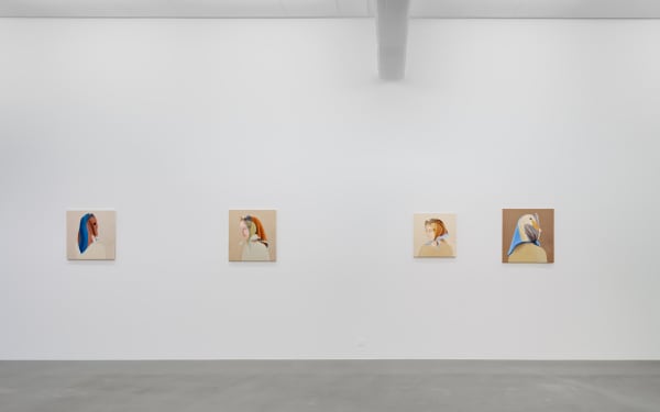 Installation view, Päivi Takala, Be With Me, 2025, Cecilia Hillström Gallery. Photo: Jean-Baptiste Béranger.