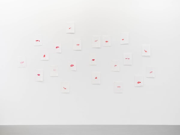 Installation view, Góðir Gestir – Group show with Icelandic artists, 2021, Cecilia Hillström Gallery. Photo: Jean-Baptiste Béranger