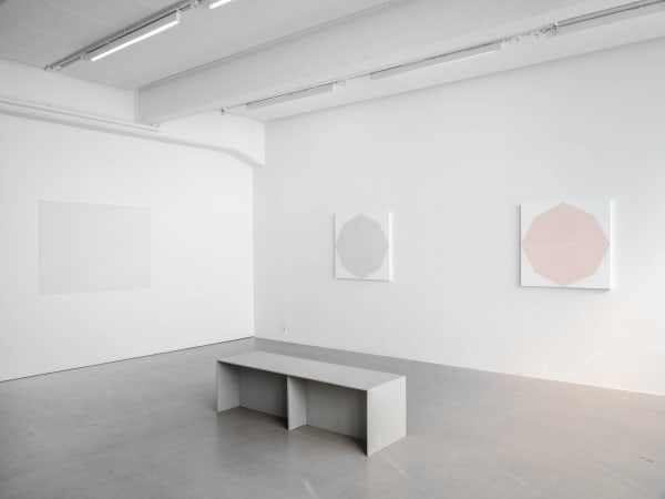 Installation view, Sonja Larsson, Resonance, 2020, Cecilia Hillström Gallery. Photo: Jean-Baptiste Béranger