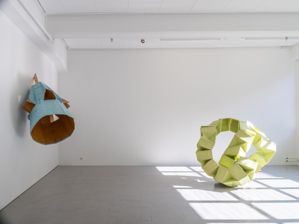 Installation view, Carl Boutard, Elsewhere, 2019, Cecilia Hillström Gallery. Photo: Jean-Baptiste Béranger