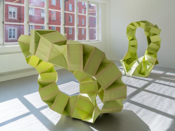 Installation view, Carl Boutard, Elsewhere, 2019, Cecilia Hillström Gallery. Photo: Jean-Baptiste Béranger