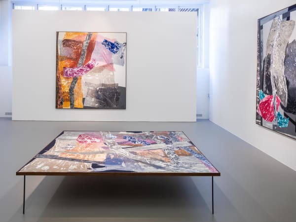 Installation view, Sigrid Sandström, Dry Maars, 2019, Cecilia Hillström Gallery. Photo: Jean-Baptiste Béranger