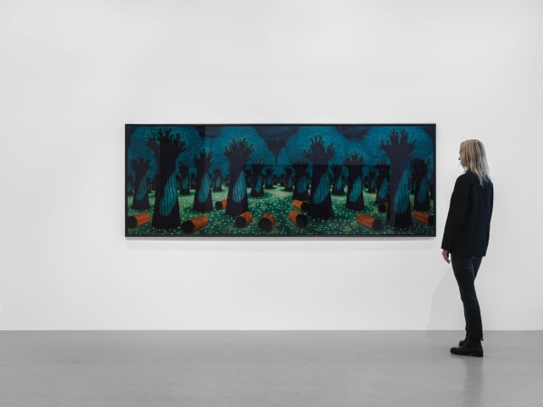 Installation view, Per Wizén, Undercurrents, 2022, Cecilia Hillström Gallery. Photo: Jean-Baptiste Béranger