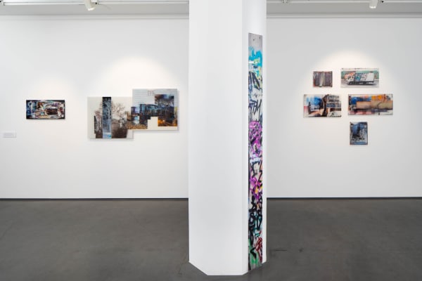 Installation view, David Molander, Rest in Paint, 2015, Cecilia Hillström Gallery. Photo: Jean-Baptiste Béranger