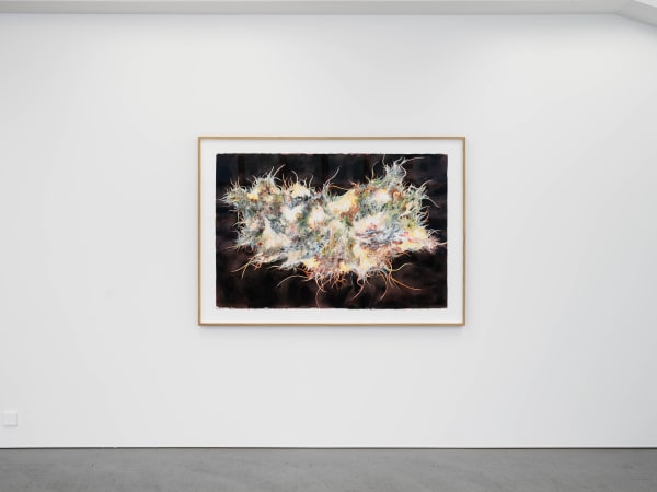 Installation view, Olle Norås, Sångerna gör oss starkare, 2022, Cecilia Hillström Gallery. Photo: Jean-Baptiste Béranger