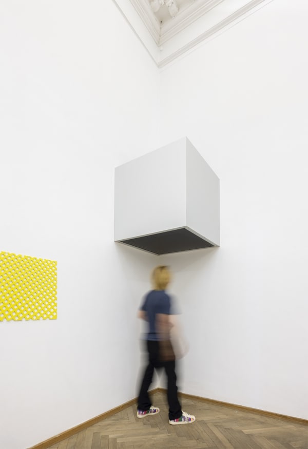 Installation view, Kristina Matousch, Squat, CHART Art Fair 2022, Cecilia Hillström Gallery. Photo: Malle Madsen