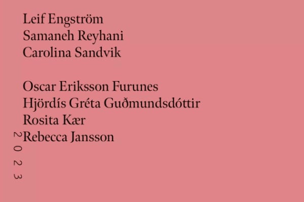 Leif Engström & Samaneh Reyhani receive the Edstrand Foundation's Scholarship 2023