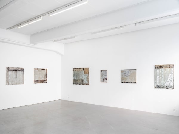 Installation view, Clay Ketter, Barrio Ghost Cartoon, 2021, Cecilia Hillström Gallery. Photo: Jean-Baptiste Béranger