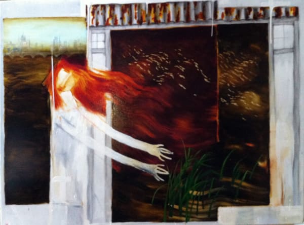 Water and Dreams. oil on linen. 120x160CM