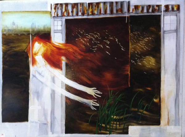 Water And Dreams Oil on linen. 120 x 150CM