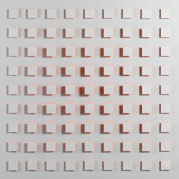 1 Tomasello Atmosphere Chromoplastique No 924 2009 Acrylic On Wood 95X95X9Cm