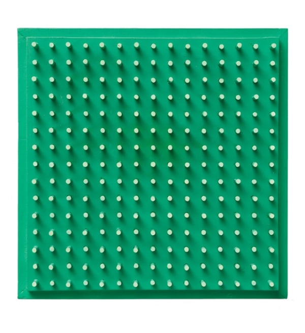 8 Tomasello Objet Plastique No 1027 2013 Acrylic On Wood 41X41X7Cm