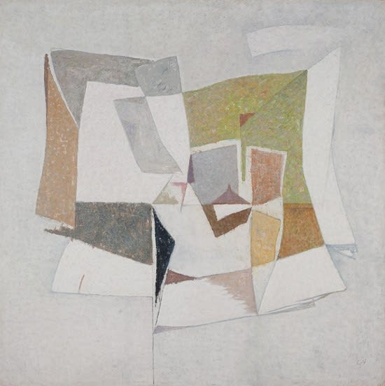 1 Geer Van Velde 1964 Canvas 162 X 162 Cm