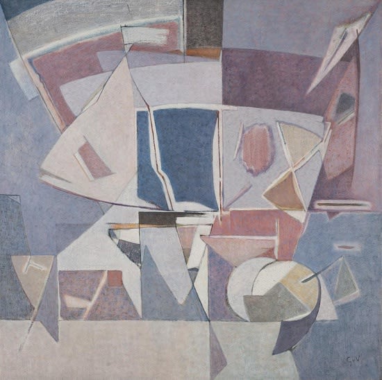 2 Geer Van Velde 1960 Canvas 162 X 162 Cm