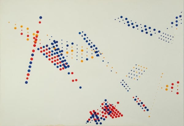 Herman De Vries V73 241S 1973 70X100 Cm