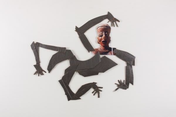 Vis Cons 45 Carel Visser Untitled 2000 Grafiet Op Karton En Collage 118X134Cm