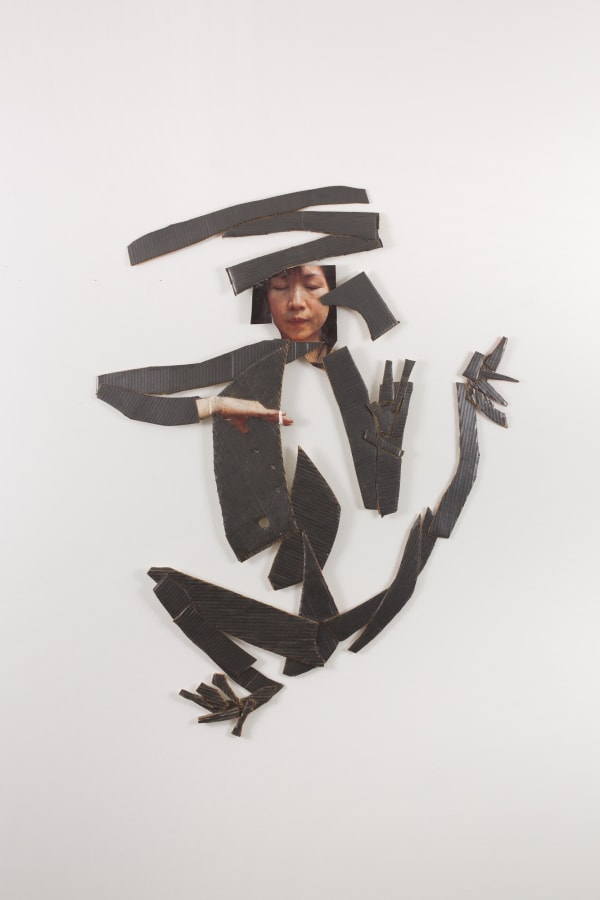Vis Cons 46 Carel Visser Untitled 2001 Grafiet Op Karton En Collage 134X101Cm