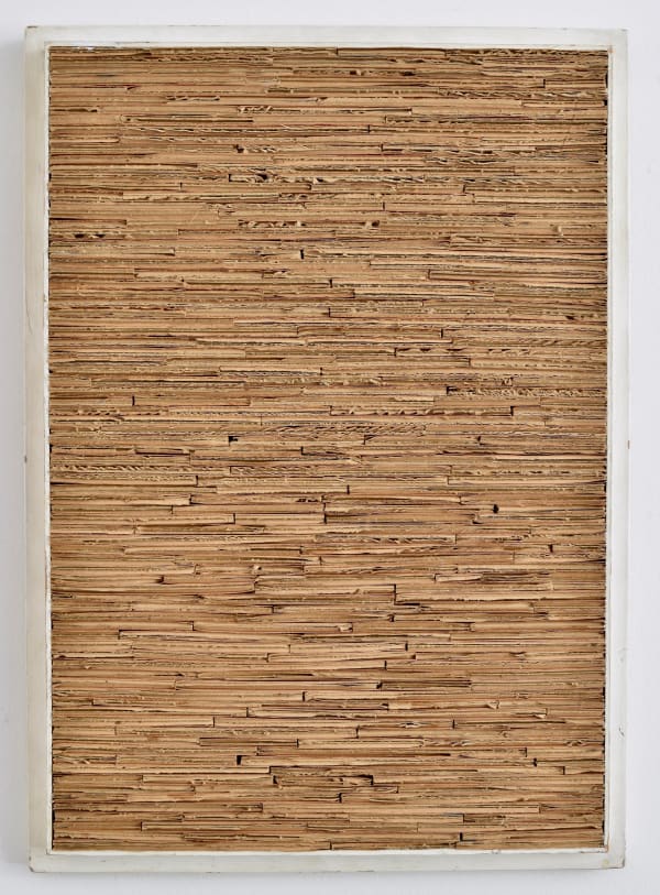 Sch255 Jan Schoonhoven R 77 2 1977 Cardboard In Frame 70X50Cm