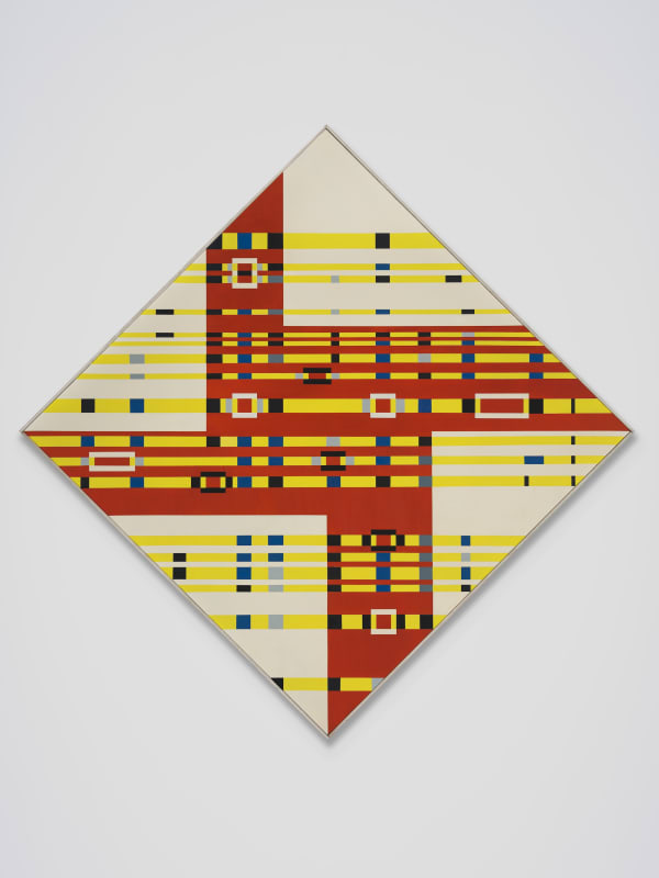 Josef Ongenae 1921 Antwerp 1993 Amsterdam Chacra Iii 1971 Oil On Board 174 5 X 174 5 Cm