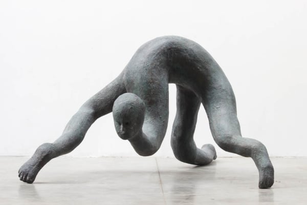 Henk Visch En Dehors Des Murs Du Palais 2018 Bronze Ed 1 Of 2 110X180X220 Cm