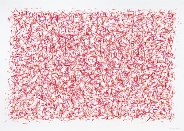 9B Herman De Vries Untitled 19 8 2018 22X 2018 Colored Crayon On Paper 61X86Cm