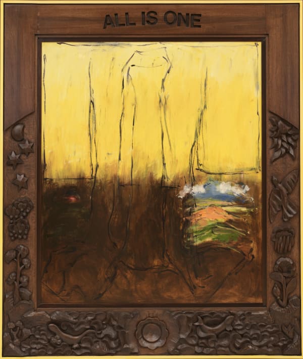 06 Hans Van Hoek All Is One Olieverf Op Doek Meranti Lijst 2615 2215 Cm Incl Lijst 2017 18