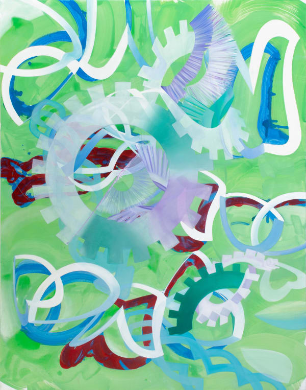 Rebekka L Ffler Du F Rbst Meine Gedanken 2018 180 X 140 Cm Acrylic And Oil On Canvas L