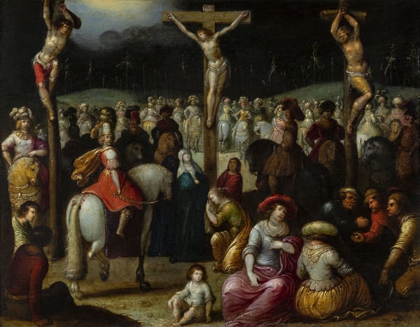 Louis de CAULLERY The Golgotha