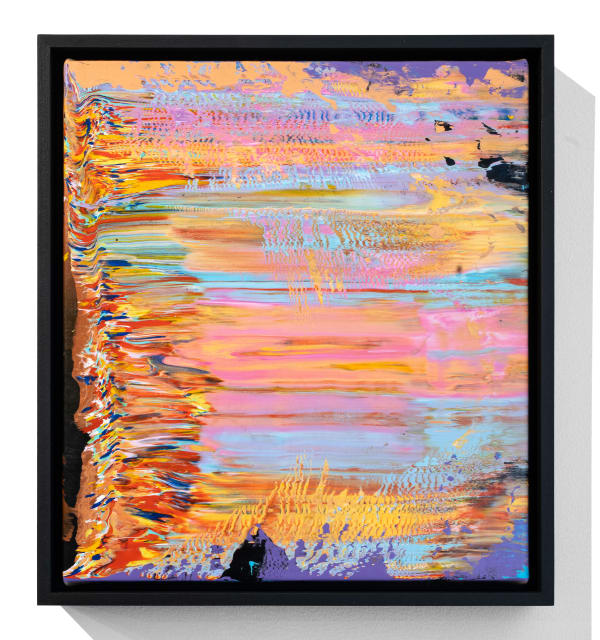 Adger Cowans (b. 1936) Untitled, 1971 Acrylic on canvas Signed and dated on verso Canvas: 11 3/4 x 10 1/2 in (29.8 x 26.7 cm) Frame: 12 7/8 x 11 5/8 in (32.7 x 29.5 cm)