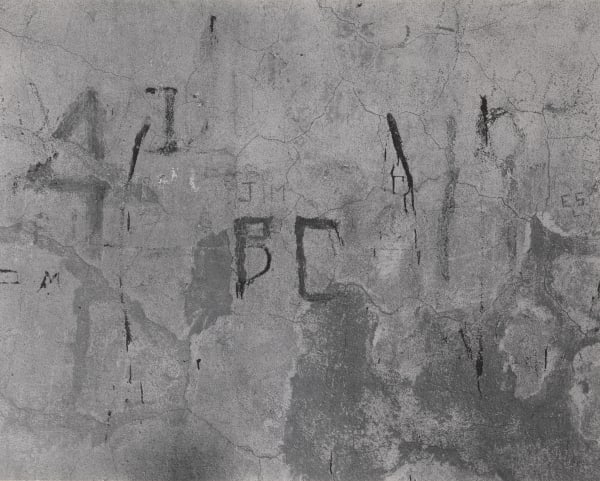 Harry Callahan (1912-1999) New York, 1945 Gelatin silver print mounted to board, printed c. 1945 Signed in pencil on mount recto Image: 8 1/4 x 6 1/2 in (21 x 16.5 cm) Mount: 14 1/2 x 14 in (36.8 x 35.6 cm)