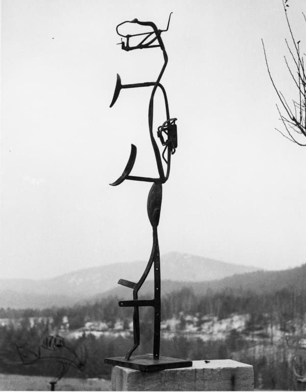 David Smith (1906-1965) Personage of August, 1957 Gelatin silver print, printed c. 1957 Credited and titled on verso 10 x 8 in (25.4 x 20.3 cm)