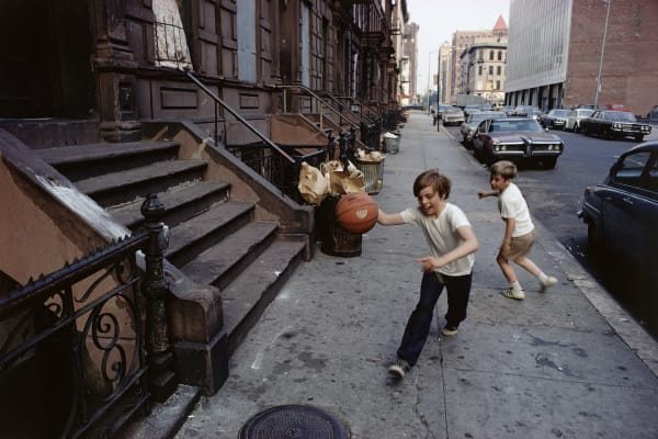 Walter Iooss, Street Ball, New York, NY, 1971