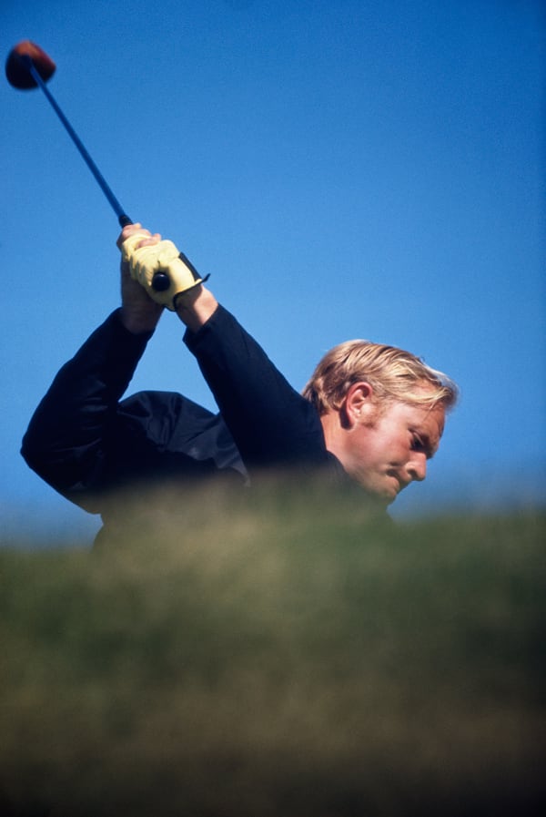 Walter Iooss, Jack Nicklaus, Chaska, MN, 1970