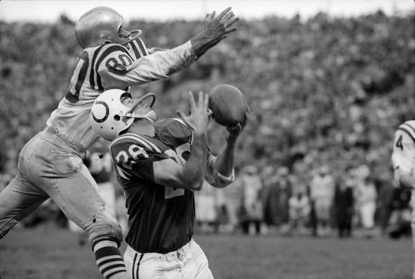 Walter Iooss, Jimmy Orr, Baltimore, MD, 1962