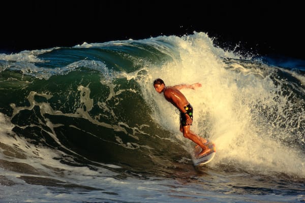 Walter Iooss, Kelly Slater, Melbourne Beach, FL, 1990