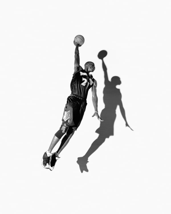 Walter Iooss, Kevin Garnett, Minneapolis, MN, 1999