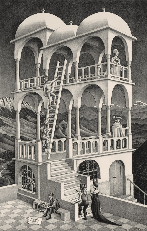 EXHIBITION AT BRUCE SILVERSTEIN FEATURES SEVENTY-FIVE WORKS BY M.C. ESCHER