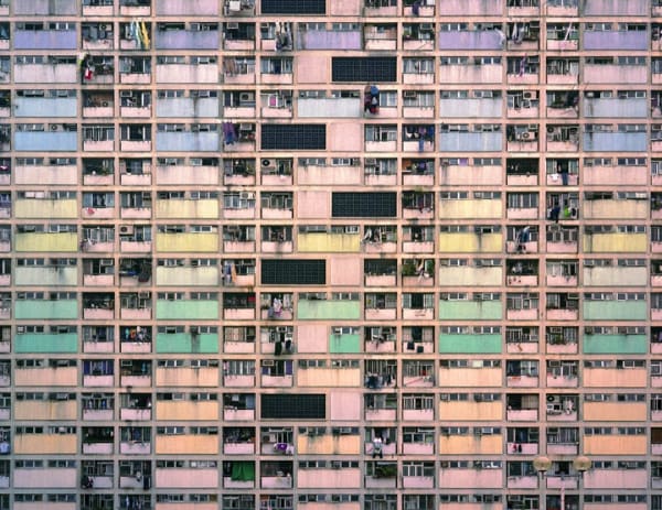 MICHAEL WOLF: NEW YORK TIMES Little Room for Embellishment in Densely Packed Hong Kong