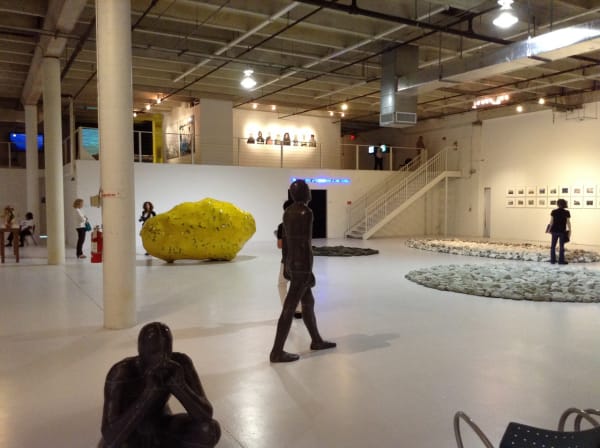 Installation view, the Margulies Collection at the Warehouse (all photos by the author for Hyperallergic)