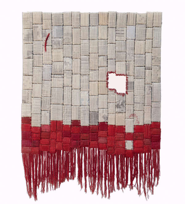 Ange Dakouo Trauma Carton 2024 135 X 100 Cm