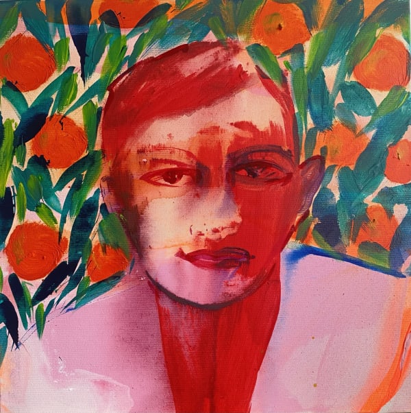 Omar Mahfoudi, Orange Dream. AFIKARIS Gallery. Art Brussels 2024