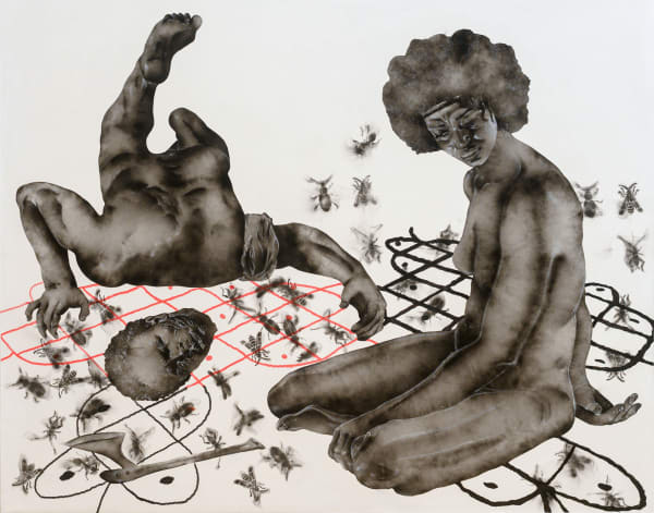 Geraldine Tobe - KUDILA BUA MUKULUPA, 2023 - Art Brussels 2025 - AFIKARIS Gallery - African contemporary art