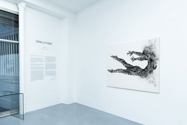 Géraldine Tobé, Dans la fumée. Exhibition at AFIKARIS Paris