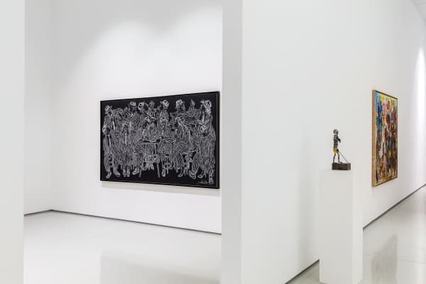 Salifou Lindou, Museo Ettore Fico, Turin, Italy. AFIKARIS Gallery
