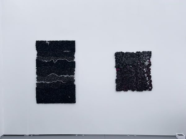 Eva Obodo at Untitled Art Miami 2024 on AFIKARIS booth 167. Contemporary African Art
