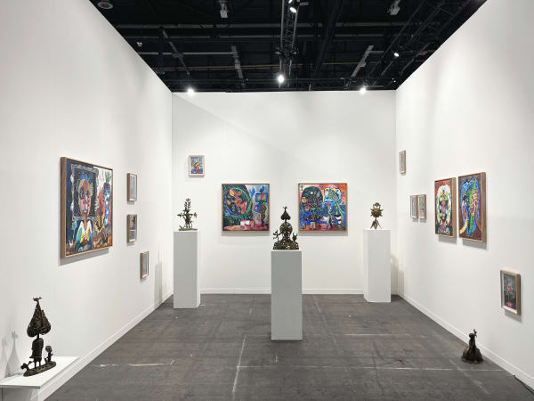 Hervé Yamguen. Solo Booth. AFIKARIS gallery at artgenève 2025