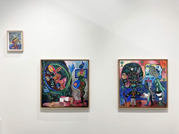 Paintings by Hervé Yamguen. AFIKARIS. Art Genève 2025